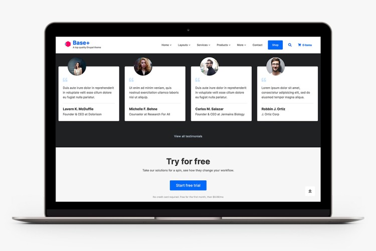 Base+ extends beyond the 1140px grid when your visitors use wide screen monitors