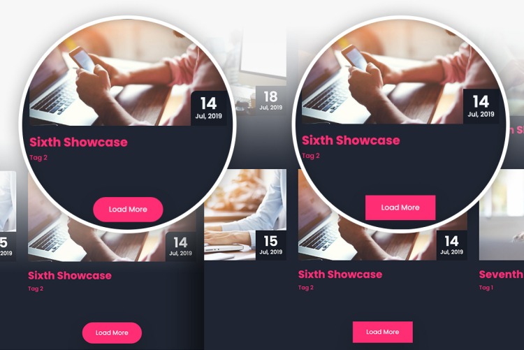 Sharp or rounded corners with border style variants in Dark+ News