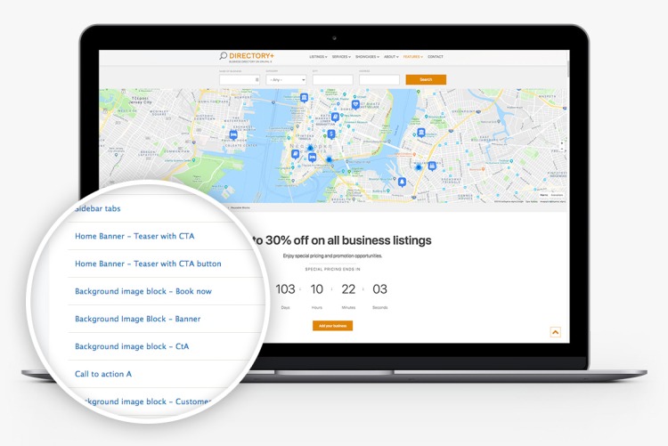 Reusable custom block types to help build lots of pages in Directory+ for Drupal 10