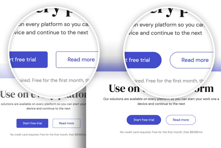 Sharp or rounded corners with border style variants in Groovy+ News