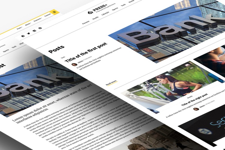 Save time & effort thanks to the special Content Types in Press+ for Drupal 8