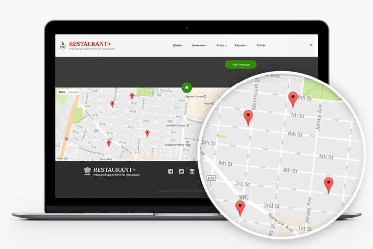 Support for multiple Google Maps markers