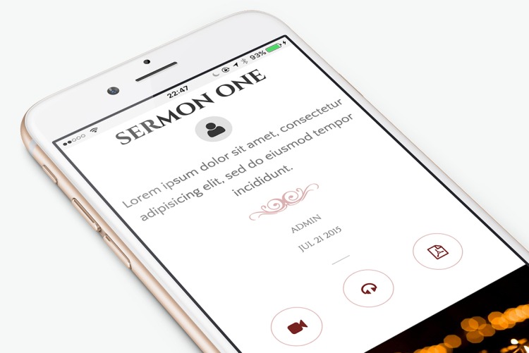 Enrich your posts about your sermons and events with multimedia