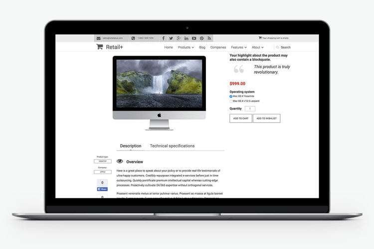 Affix-powered presentation for sales conversion
