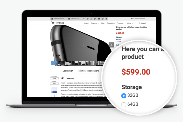 Commerce Product Attributes & Variations